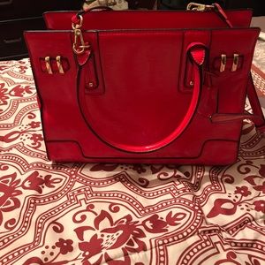 Aldo red handbag